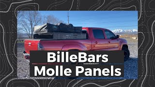 BillieBars Mid Height Molle Panel Install