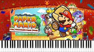 Intro Story - Paper Mario The Thousand-Year Door Piano Cover | Sheet Music [4K]