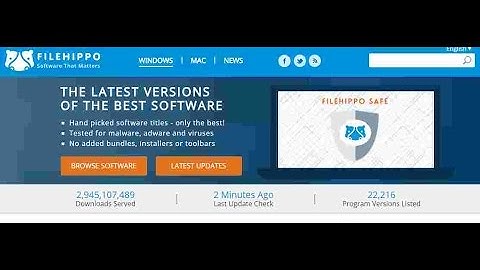 Best Software Downloading Site | Filehippo.com