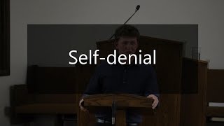 Self-denial | Jun 2, 2021