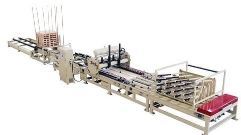 SF9010 automatic nailing machine stringer pallet