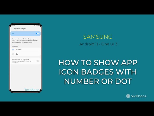 What are App Icon Badges on Android Phone 