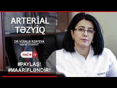 ARTERIAL TEZYIQ HAQQINDA - DR VUSALE RZAYEVA HEKIM TERAPEVT MEDPLUS TV