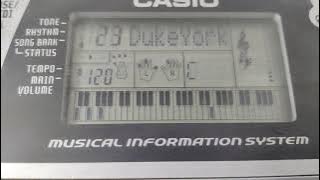 23 - The Noble Duke Of York [Casio CTK 496 Song Bank Archive]