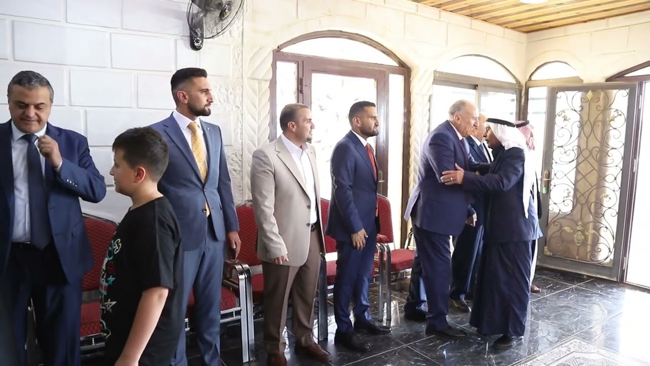 جاهة  المحامي شاكر عماد الطراونة