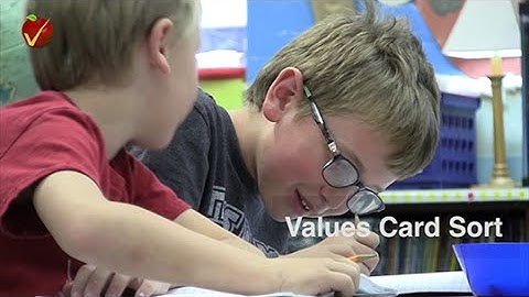 Values Card Sort - Example