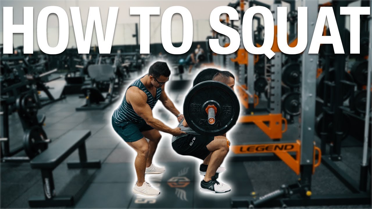 the CORRECT WAY to do a SQUAT - YouTube