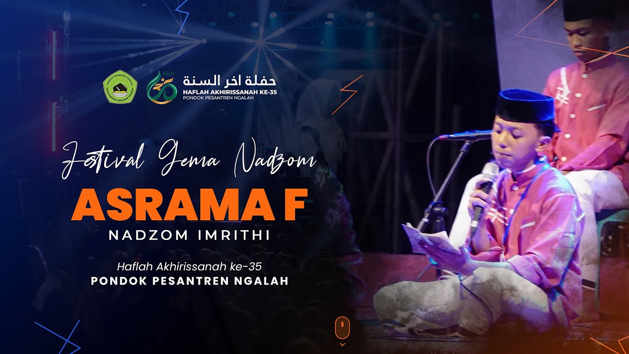 Gema Nadzom Imrithi (Asrama F) // Haflah Ngalah 35