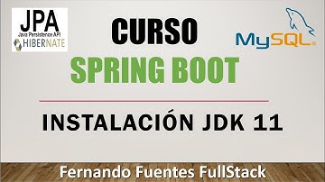 ✅CURSO SPRING BOOT + API REST + JPA + MySQL✅#01 Instalar JDK 11📗Tutorial español desde 0