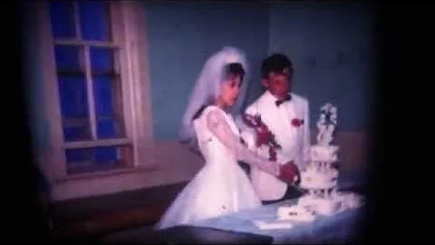 Shirley and Bennie Wedding - Old Home Movie