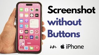 How to Screenshot on iPhone Without Buttons (2024)!