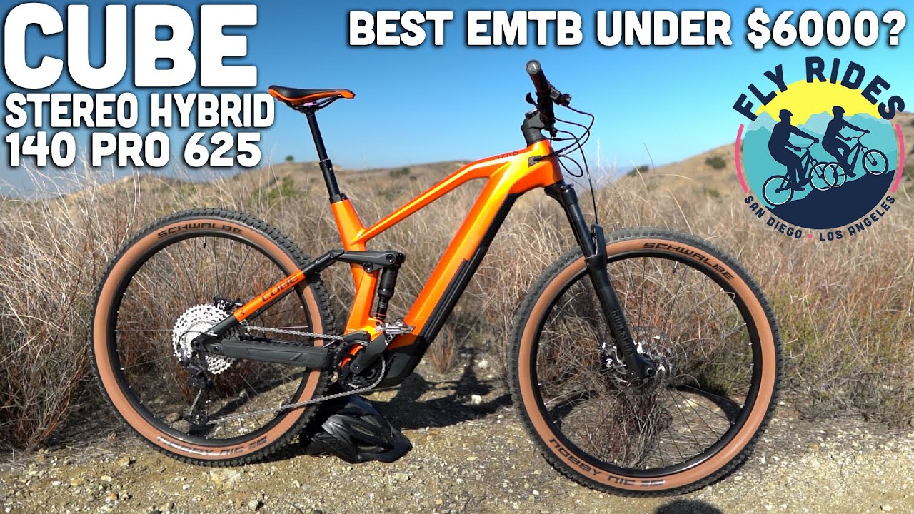 2022 Electric Mountain Bike EXCLUSIVE: Cube Stereo Hybrid 140 Pro 625  Review - YouTube