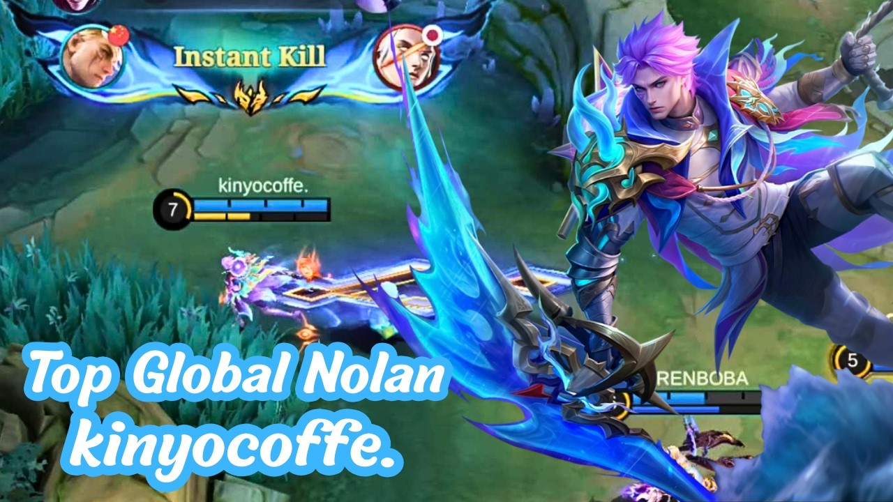 [84.9% WR] Top 1 Global Nolan - kinyocoffe. - Mobile Legends Emblem, Build and Gameplay