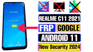 Realme C11 2021 FRP Bypass New Security 2024 | Android 11/Setting/Gboard/App Not open | Without PC