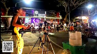 Nene Royal Live Cover @Fun Friday Night Market (Phuket) on 02. Feb. 2024