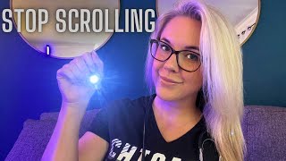 ASMR The MOST detailed EYE EXAM 👩‍⚕️Doctor ROLEPLAY using Latex Gloves 😷 Light Triggers 💡 💡