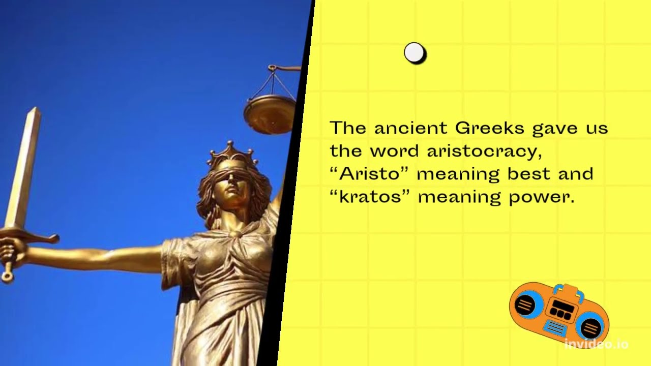What is the meaning of Aristocracy? 1 YouTube player