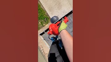 Another clean gutter. Another happy customer. | the gutter guy #shorts #subscribe #rain #gutters
