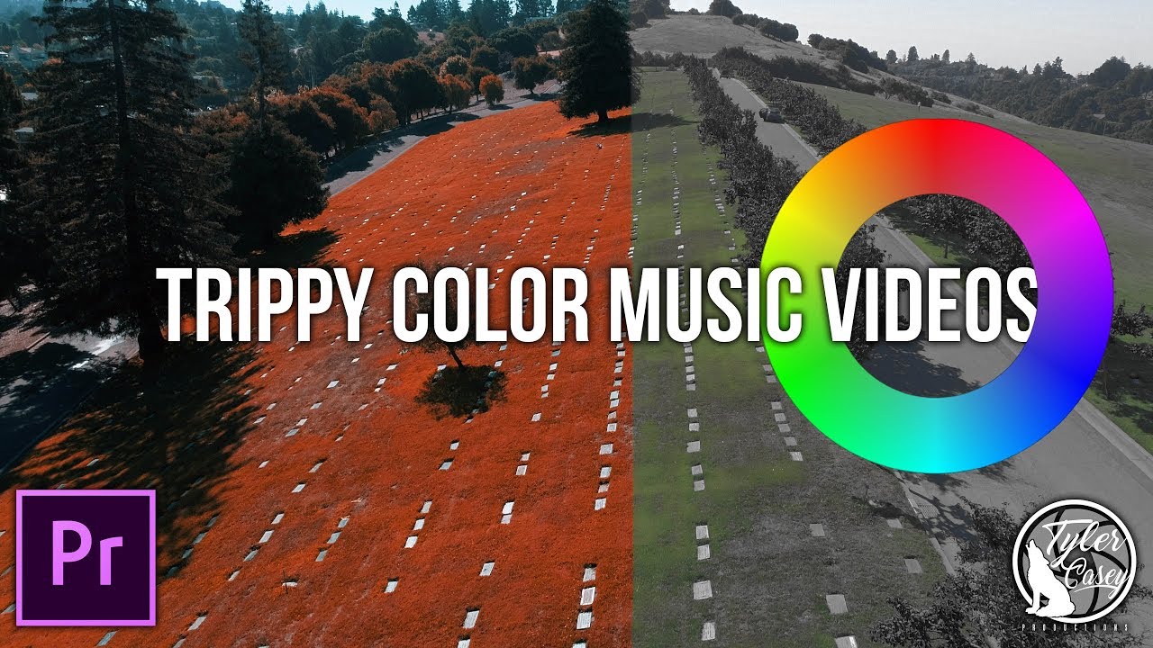 Trippy Music Video Color Effects- LUTS - YouTube