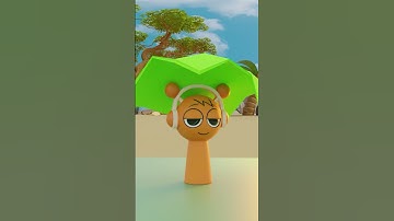 Sprunki 3D cloth Simulation 🔥💎🔥 #blender #3dart #3danimation #sprunki