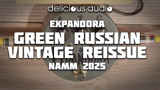 Expandora - Green Russian Vintage Reissue | NAMM 2025
This video was shot at the NAMM 2025 Show for http://Delicious-Audio.com inside our Stompbox Booth at no charge to the manufacturer.
A big Thank You to our sponsors: BOSS (Katana Artist 3) https://www.boss.info/global/products/katana_artist_gen_3/
PRS Guitars SE Series Guitar https://www.prsguitars.com/products/se/
Voodoo Lab (Power Supplier) http://voodoolab.com/ Expandora - Green Russian Vintage Reissue | NAMM 2025