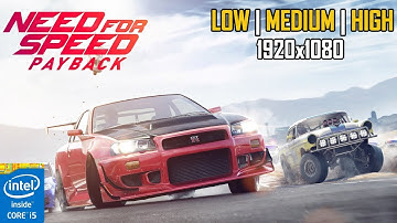 Need for Speed: Payback | GTX 960 2GB + I5 4690 + 16gb ram | Benchmark Test