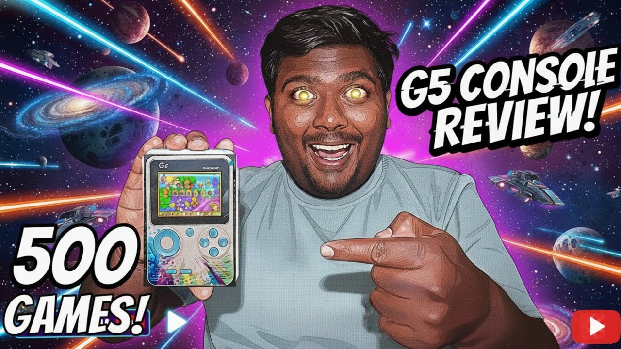 G5 GAME CONSOLE | 500 GAMES! REVIEWS! G5 GAMEPLAY! 