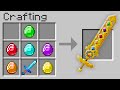 Minecraft, But You Can Craft An Infinity Sword...