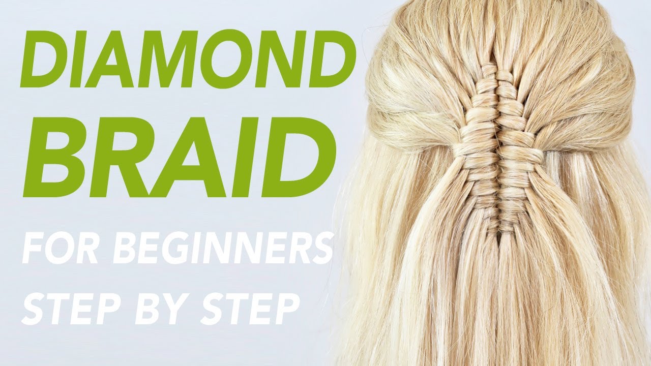 Diamond Braid Step by Step - Everyday Hair inspiration