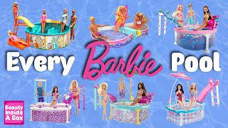 EVERY Barbie Pool Playset! 1973 To 2022!