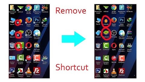 How to remove Shortcut Arrow From software Icon Urdu/Hindi