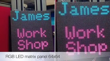 YouTube subscriber count using an LED Matrix and and ESP8266 (Arduino)