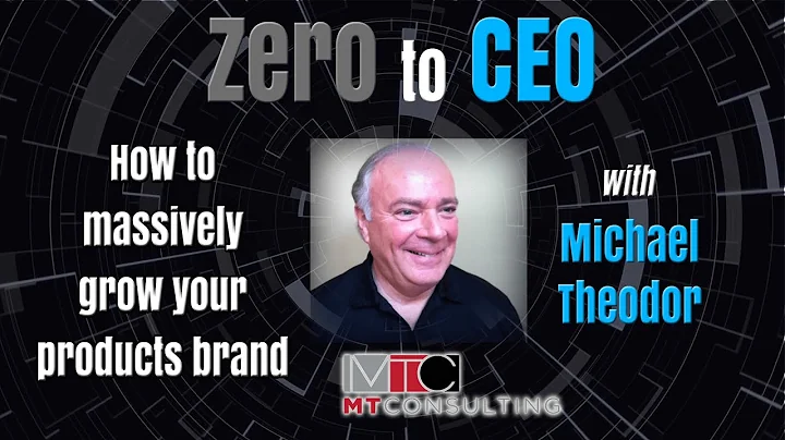 Zero to CEO: How to massively grow your products brand with Michael Theodor