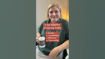 Discover the undeniable benefits of having a Standard Operating Procedure (SOP) in place 📜