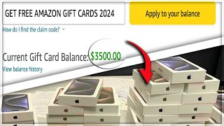 HOW TO GET FREE AMAZON GIFT CARDS 2024 *NEW UPDATE*
