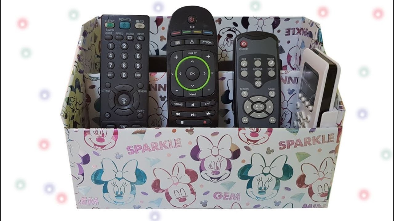 Soporte para mando a distancia, soporte para control de TV, organizador de  mesa de TV, contenedor de control remoto, soporte de control remoto para