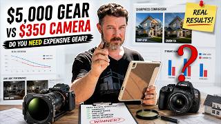 Cheap Camera = Amazing Images Sony A7iv vs Canon T2i Rebel for Real Estate Photography