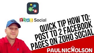 Zoho Social How To Post To 2 Facebook Pages   Add A Brand