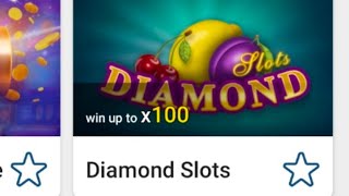 PLAYING DIAMOND SLOTS| IS IT WORTH IT?|1XBET GAMES | 1XBET DIAMOND SLOTS GAME | SMALL INTRATRADER screenshot 1