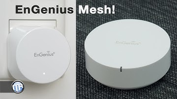 EnGenius WLAN Mesh System - EMR3000 Router & EMD1 Mesh Dots