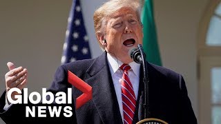 Trump accuses Twitter, Facebook of "collusion" against Republicans