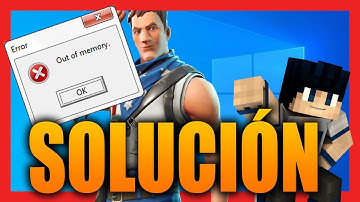 ✅ SOLUCIONAR el ERROR "Out of Memory" en Cualquier JUEGO o PROGRAMA