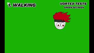 Vortex tests green screen (alın gullanın)