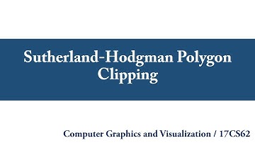 Sutherland Hodgman Polygon Clipping