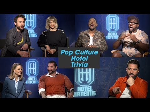 'Hotel Artemis' Cast Plays "Pop Culture Hotel Trivia"