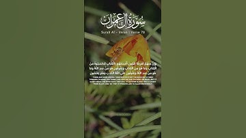سوره آل عمران آیه 78 [تلاوت قرآن] #تلاوت #قرآن #قرآن #ترجمه #سوره