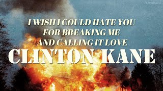 Clinton Kane - I WISH I COULD HATE YOU FOR BREAKING ME AND CALLING IT LOVE  [가사/번역/해석/Lyrics] 🔥