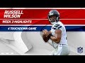 Russell Wilson's Amazing 4 TD Game vs. Tennessee | Seahawks vs. Titans | Wk 3 Player Highlights