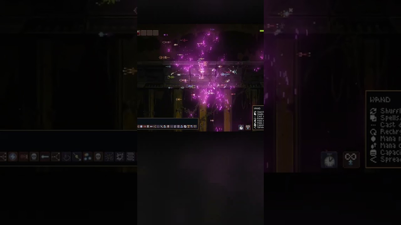 Шизовые палки в Noita