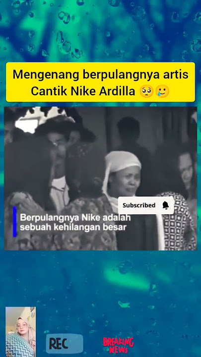 Mengenang berpulangnya artis cantik Nike Ardilla 🥲🥺 #nikeardilla #infoartis #beritaartis